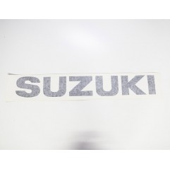 Autocolante "Suzuki" Cinza P/Porta de Trás